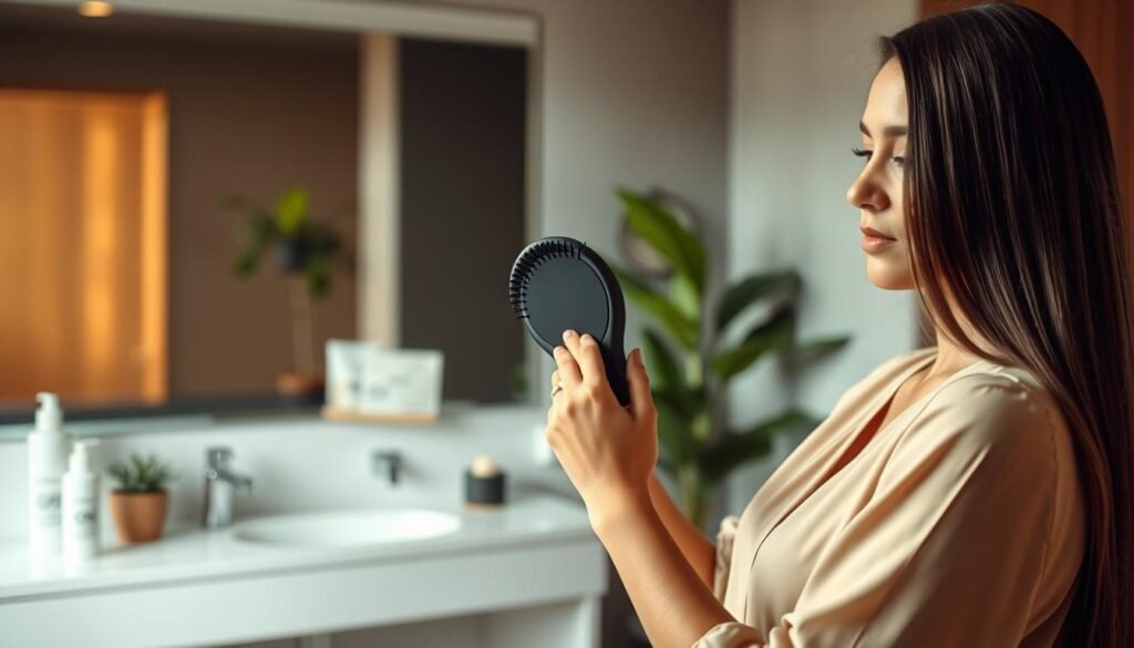 cepillado correcto para un cabello saludable